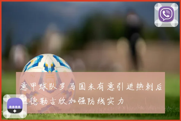 意甲球队罗马国米有意引进热刺后卫德勒古欣加强防线实力